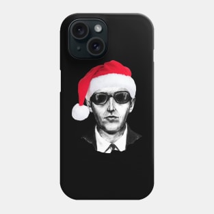 DB Cooper Black and White Police Sketch Christmas Design Phone Case