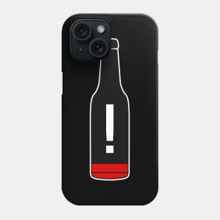 Beer Low Battery Phone Case