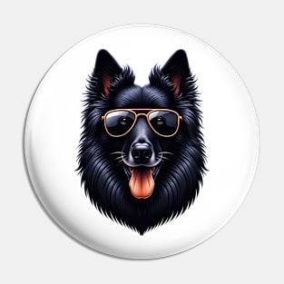 Cool Belgian Sheepdog Pin