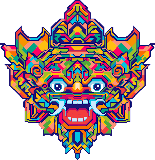 BARONG POP ART ILLUSTRATION Kids T-Shirt by mrcatguys