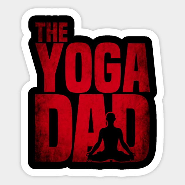 Funny Yoga shirts design with cool yoga pun' Sticker