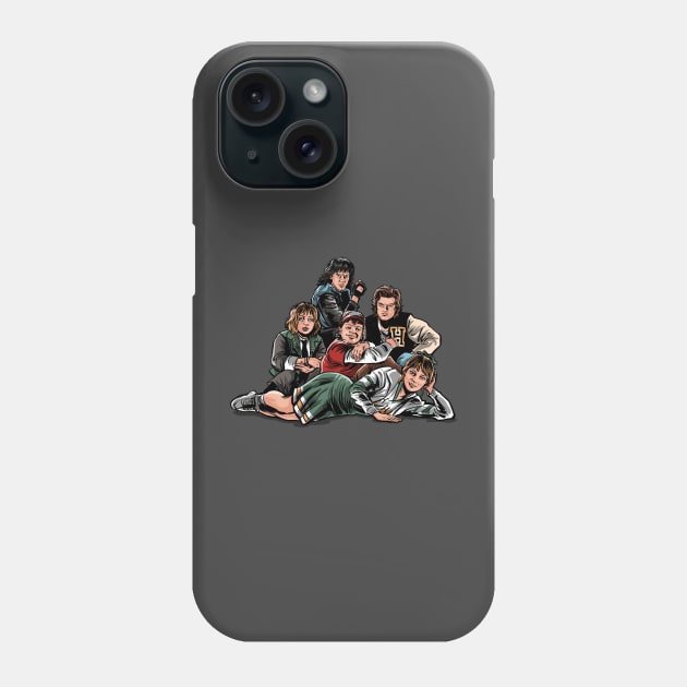 The Hellbreakfast Club Phone Case by Zascanauta