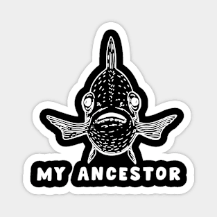 My Ancestor Fish Magnet