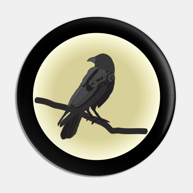 The Crow Pin by VoneS