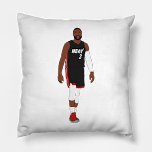 Dwyane Wade Heat Minimal Pillow