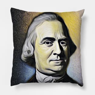 Samuel Adams Portrait | Samuel Adams Artwork 9 Pillow