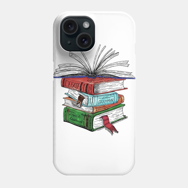 Challenge Books Watercolor Phone Case by Sweet Blessings