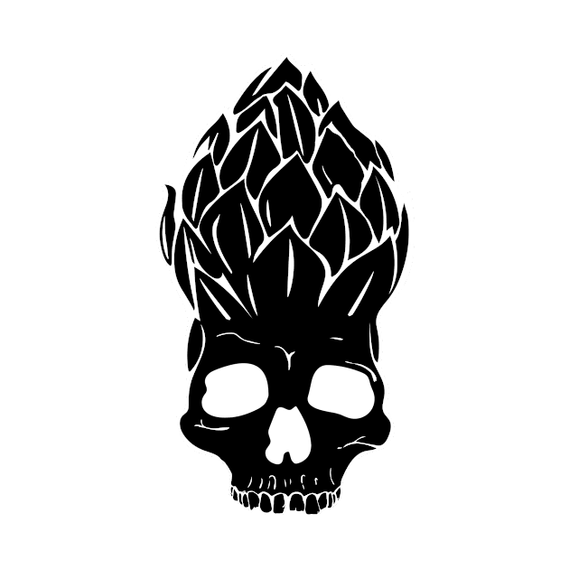 HopHead Skull by WriteThisOff