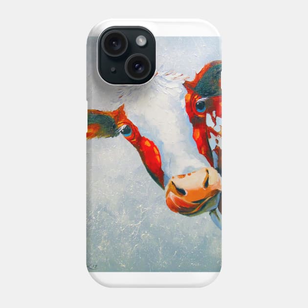 Cow Phone Case by OLHADARCHUKART