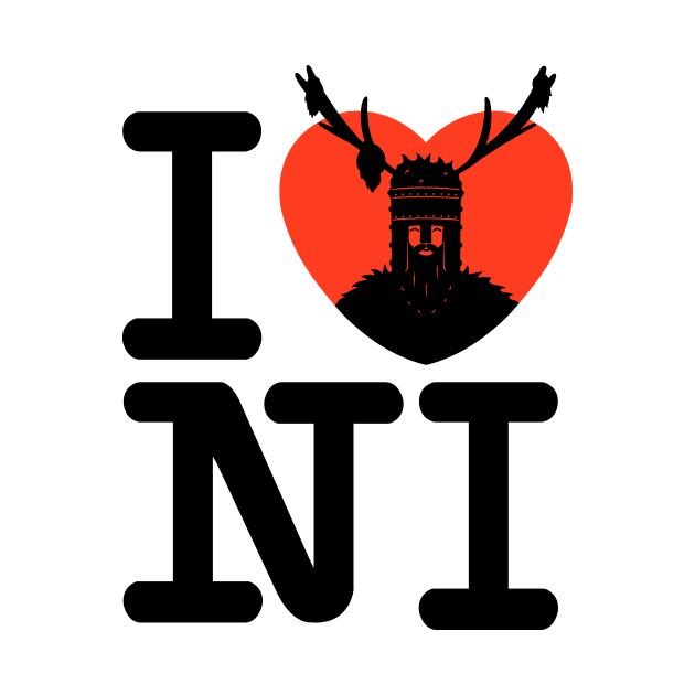 I Love NI! by Raffiti