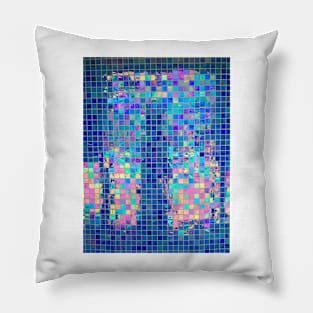 Pool Tile Selfie Pillow