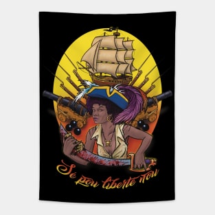 creole pirate Tapestry