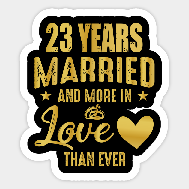 23Rd Wedding Anniversary, 23 Years Marriage Anniversary For Couples - Wedding Anniversary Gifts ...