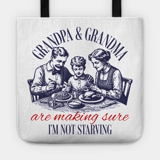 Grandpa And Grandma Tote