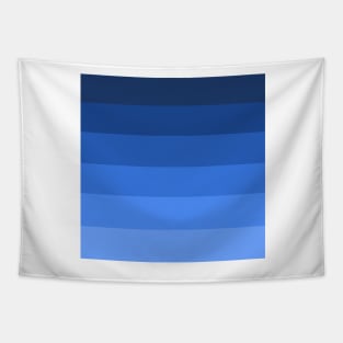 Ocean blue strips Tapestry