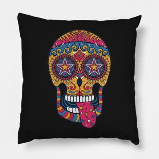 Calavera Stars Pillow