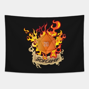 Dungeons & Dragons Sorcerer D20 Tapestry