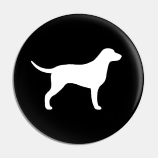 Curly Coated Retriever Silhouette Pin