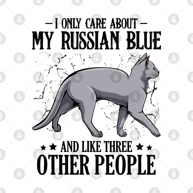 Russian Blue Cat by Lumio Gifts