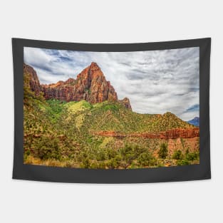 Watchman Trail View Zion National Park Tapestry