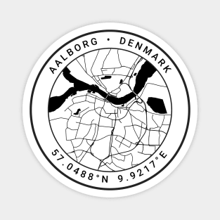 Aalborg Map Magnet