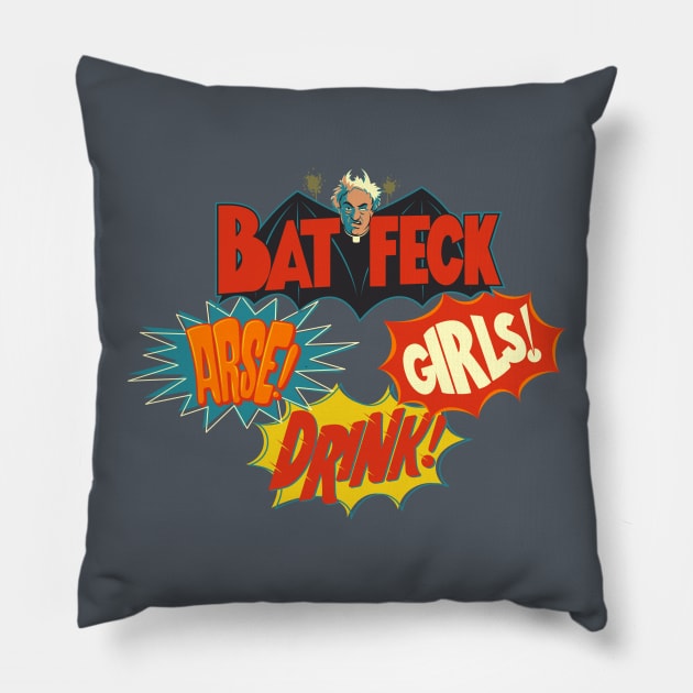 BatFeck Pillow by dylanwho