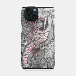 Snake In the Garden Phone Case