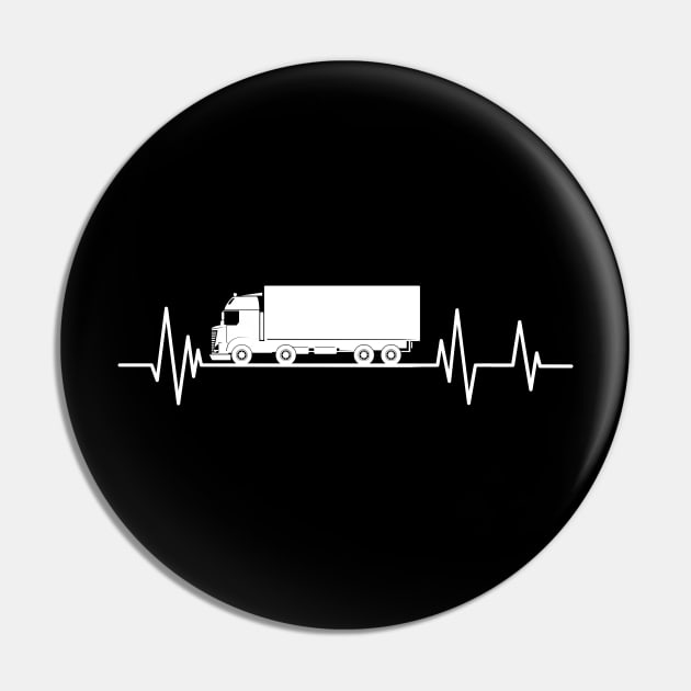 trruck heartbeat Funny Truck Driver , Trucker heartbeat Pin by mezy
