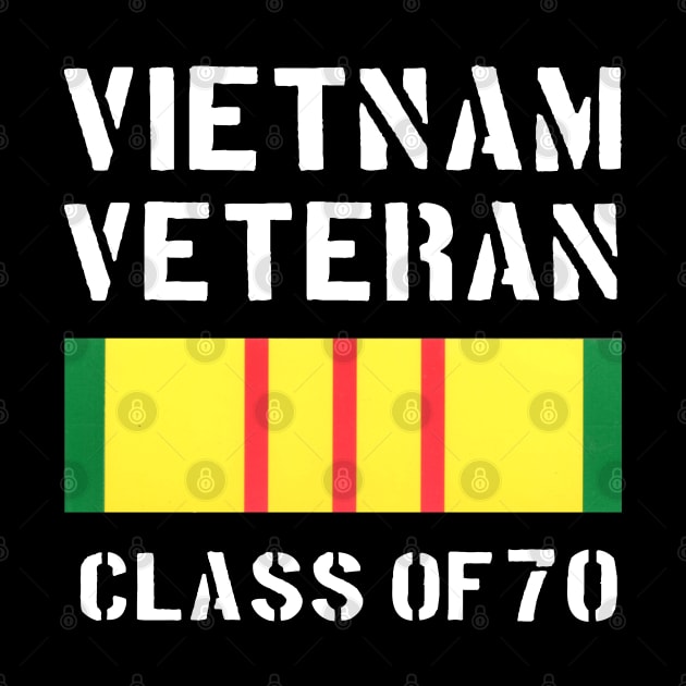 Vietnam Veteran Class of 1970 by Dirty Custard Designs 