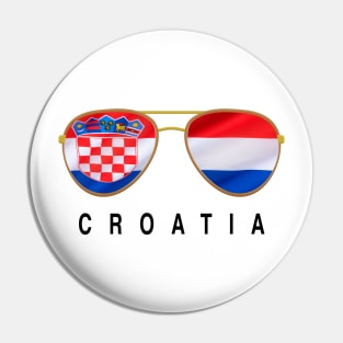 Croatia Sunglasses, Croatia Flag, Croatia gift , Croatian Pin