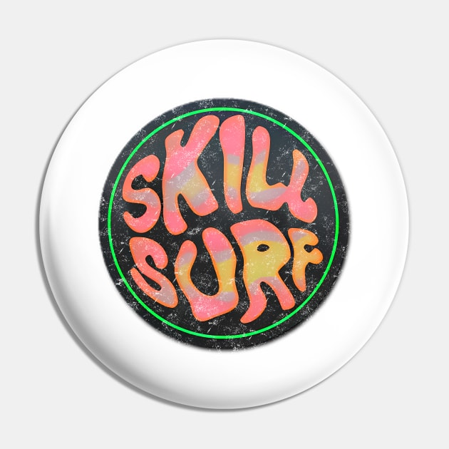 Coral Skill Surf Pin by WE BOUGHT ZOO