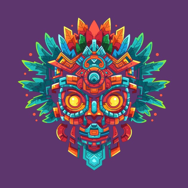 Aztec Jungle Mask by crula