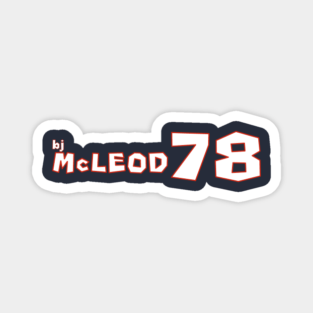 BJ McLeod '23 Magnet by SteamboatJoe