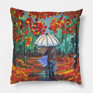 Autumn Rain Pillow