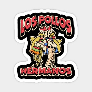 Distressed Los Pollos Hermanos Magnet