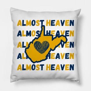 WV Almost Heaven Pillow
