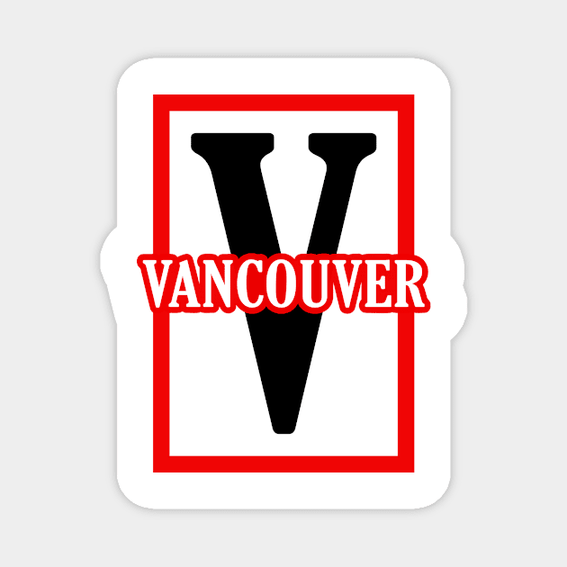 Vancouver Magnet by colorsplash