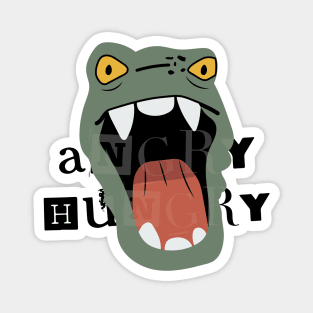 Godzilla Angry Hungry Magnet