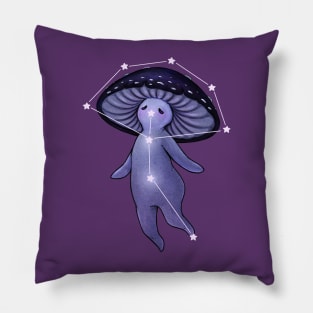 Amanita Galactica Mushroom Pillow