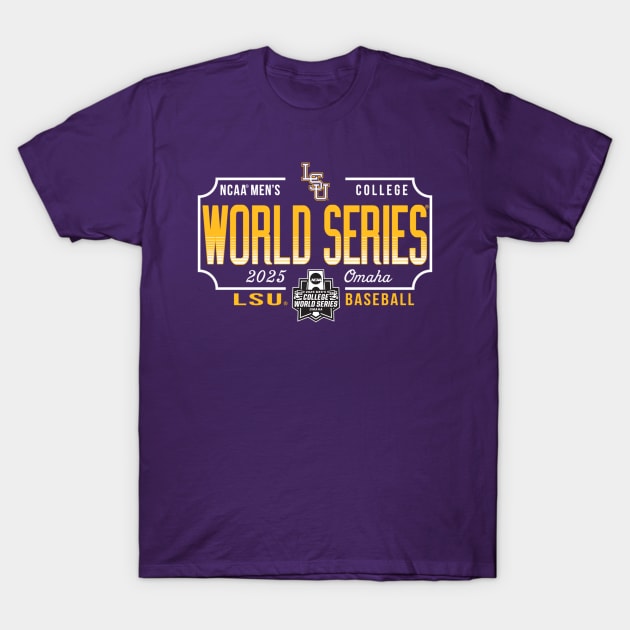 LSU Tigers MCWS 2025 College World Series Baseball