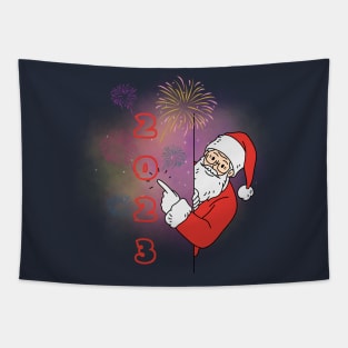 Santa Claus 2023 Tapestry