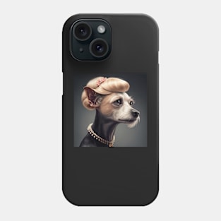 Unreal dog humanoid Lady Hepburn style Phone Case