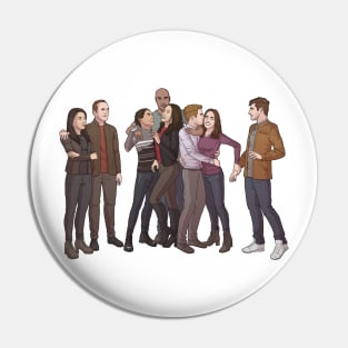 Agents of SHIELD Team as Family Pin