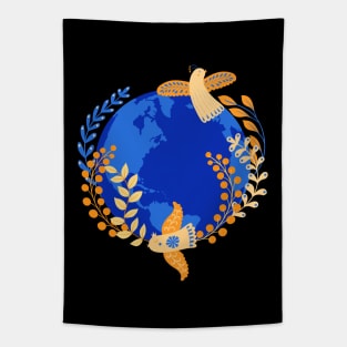 Love The Earth Tapestry