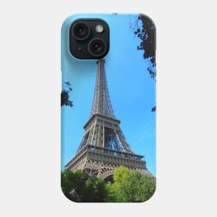 Eiffel tower in Paris Phone Case