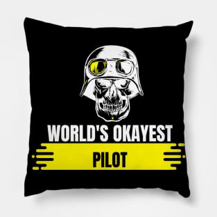 World's Okayest Pilot Pillow