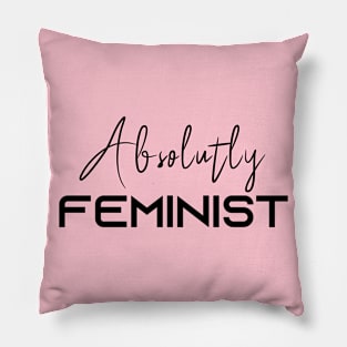 Feminist t-shirt Pillow