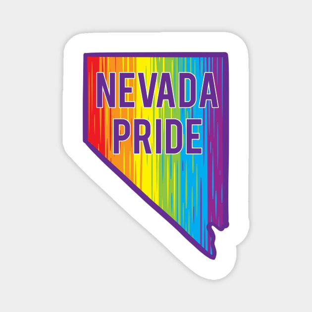 Nevada Pride Magnet by Manfish Inc.