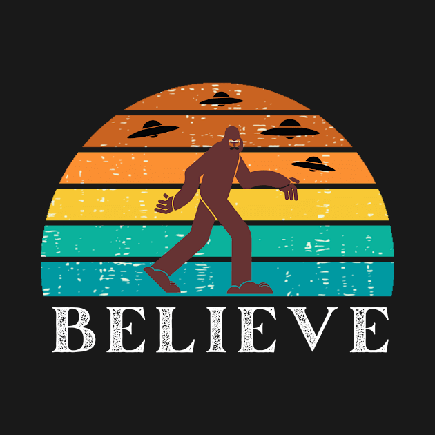 Bigfoot believe by Ashden