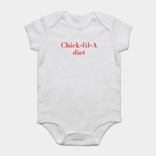 thick fil a baby onesie